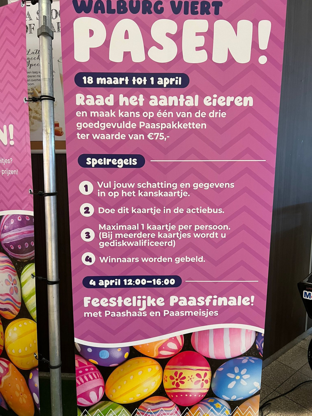 Vormgeving en drukwerk paasactie 