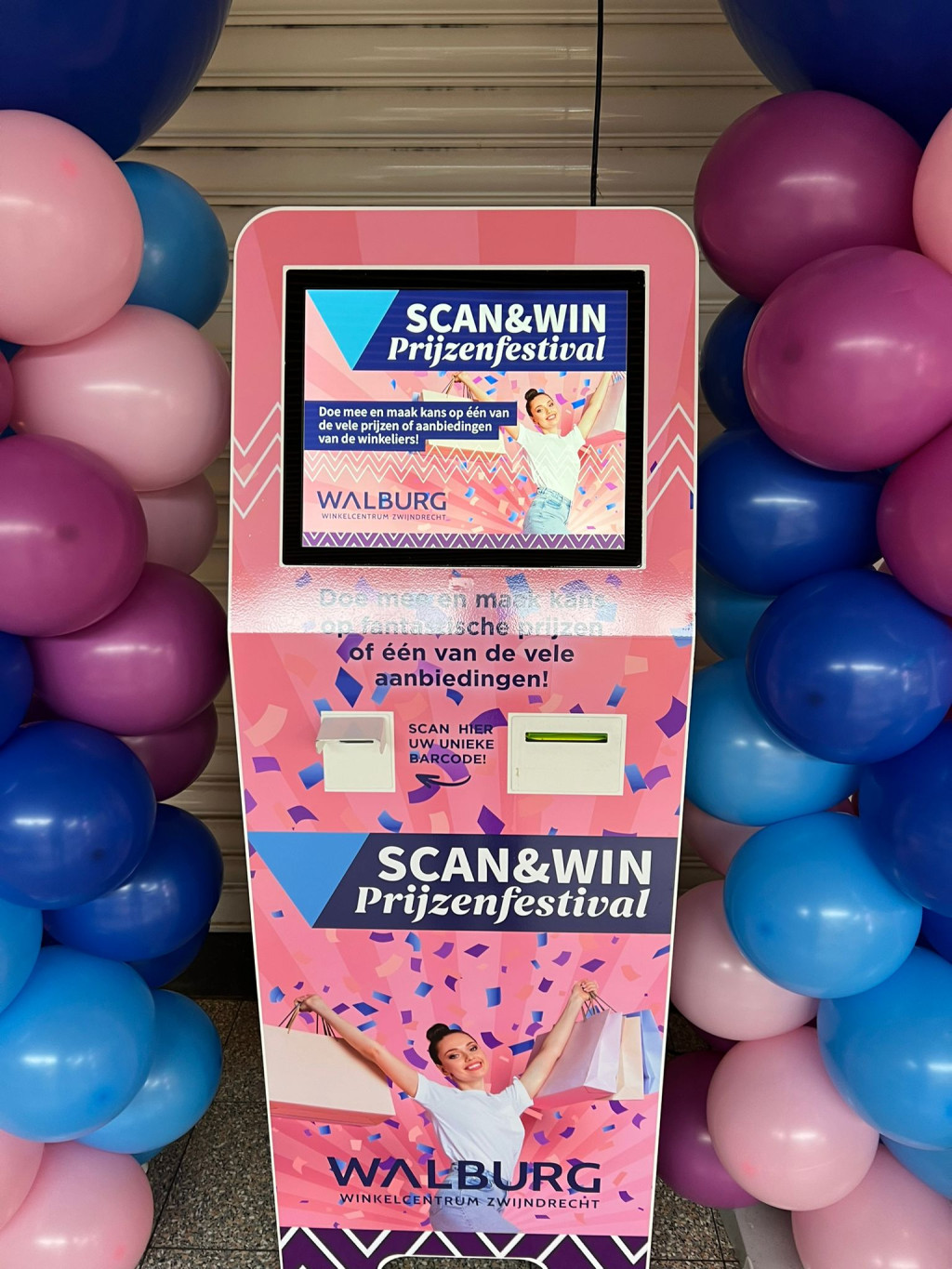 Scan and Win prijzenfestival